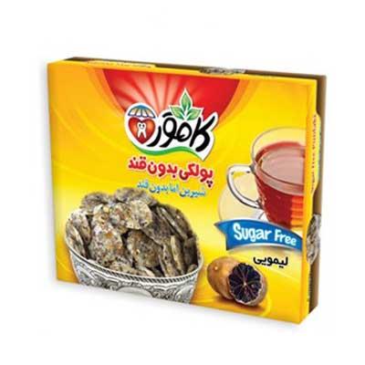 پولکی لیمویی بدون قند کامور KAMVAR
